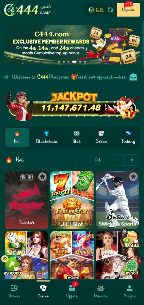 c444 game
